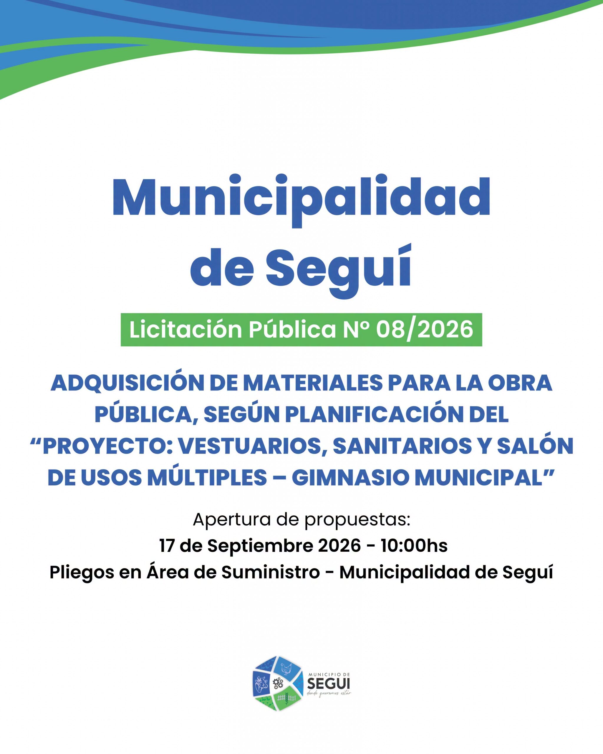 licitacion publica N° 08-2026